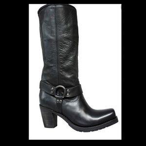 Frye Heath Heel Harness boot - like new
